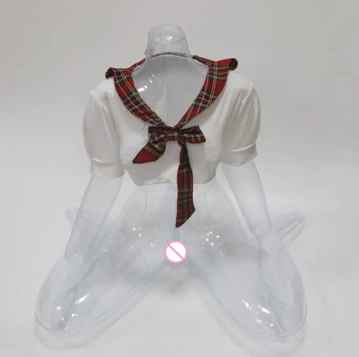 Free Shipping!! New 65cm Transparent Inflatable Female Mannequin Body Female Doll Dummmy For Men