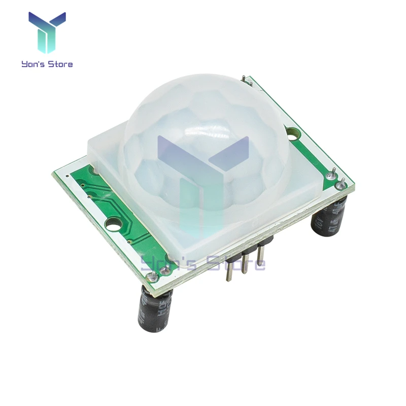 SR501 모션 센서 감지기 모듈 HC-SR501 Arduino Diy 키트 용 IR 초전기 적외선 인간 적외선 PIR 모듈 조정