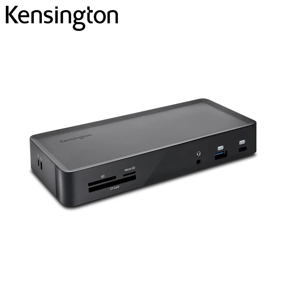 Kensington USB-C Docking Station SD4900P Triple 4K DP1.2 PD3.0 60W  HDMI2.0 USB3.1 Dock Type-C Hub SD 3 in 1 Card Reader K36800