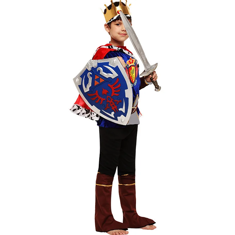 Costume da principe per bambini per bambini halloween cosplay the king costume fantasia per bambini per bambini per bambini per bambini