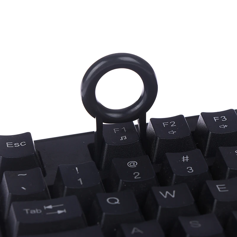 1pcs/2pcs Tompa hegyű kulcs puller Gépi Kulcskarika keycap puller Folttisztószer számára keyboards kulcs kupak Rögzítő Munkaeszköz