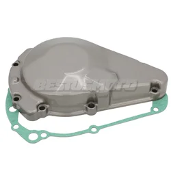 Motorcycle Left Stator Engine Cover Crankcase w/Gasket For Suzuki GSX400 GK75A GK76A GK78A GSF400 Bandit 400 GSX RF GSF 400