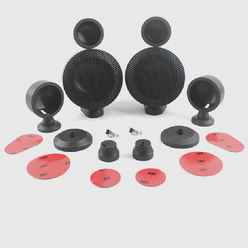 3.5 Inch 4 Inch Car Audio Modified Three-way Midrange Speaker Bracket Tweeter Basic Speaker Single Package Half Set Base