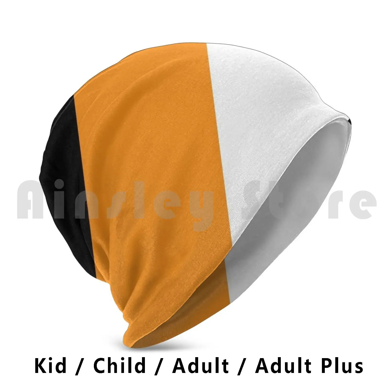 

Tricolour Diagonal Stripes Beanies Pullover Cap Comfortable Tigers Nrl Football Quarantine Lockdown
