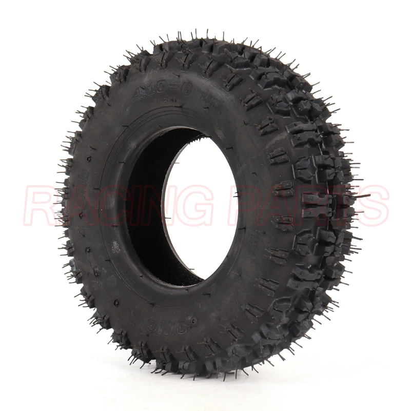 4.10-6 Tire Fit All Models ATV Go Kart MIni Quad 47cc 49cc Snowplow Tires Snowmobile Tires QINGDA