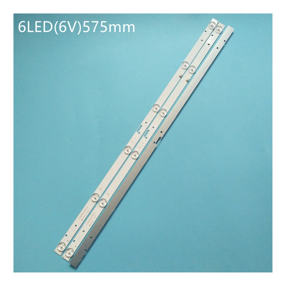 3 pieces HD32-D2 led backlight for 32inch RH43-D3202X-06A-JF JL.D32061235-017ES-F 6leds