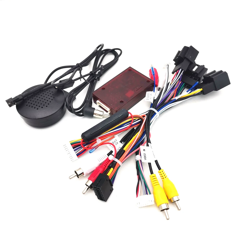 

16Pin Android Car Radio Cable Harness Canbus For Chevy Silverado Suburban Tahoe