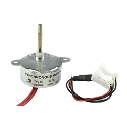 CHANCS-Motor síncrono, TYC-40, cc 12V, 5RPM, CW/CCW