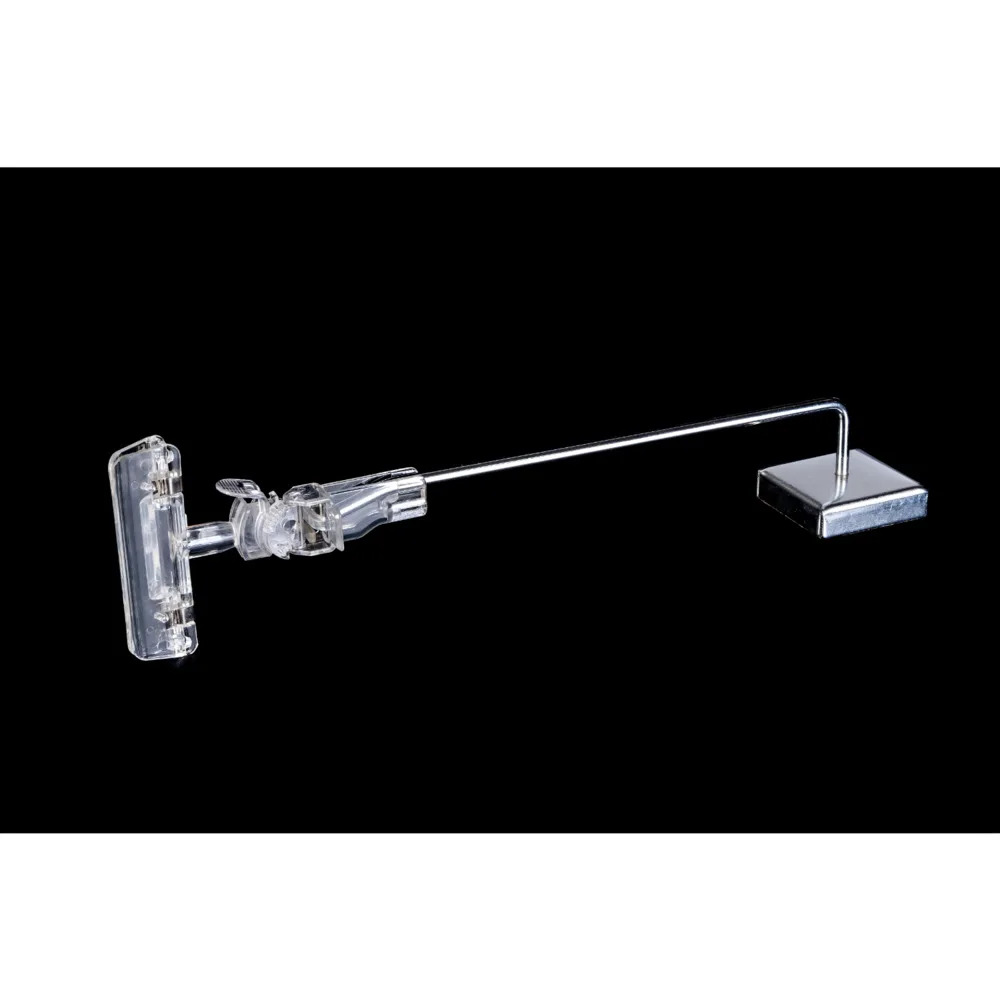 Rotating Magnetic Supermarket Shelf Poster Sign Holder