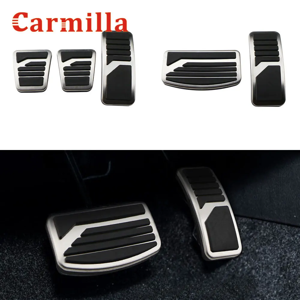 

AT MT Car Clutch Brake Accelerator Pedal Foot Rest Pad Covers Fit for Mitsubishi ASX Outlander Eclipse Cross Pajero Lancer EX ES