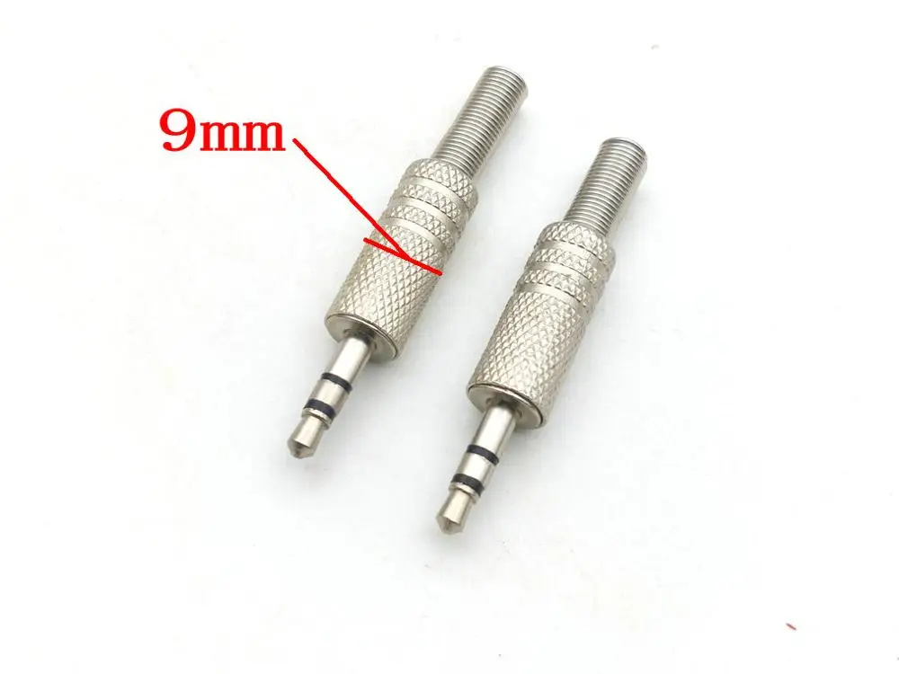 

3.5mm Stereo Male Solder Metal Connector Plug adapter