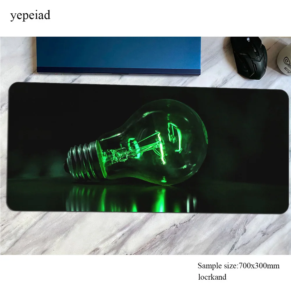 Green Light mouse pad gamer HD print gaming mousepad 900x400x3mm notbook desk mat High quality padmouse games gamer mats gamepad