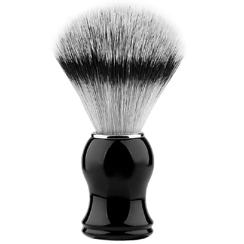 Soft Synthetic Badger Shaving Brush Durable Resin Handle Travel Brush,Lathering Well with Shaving Soap Cream for Men Wet Shave