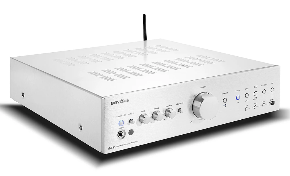 

220W+220W British BEYDAS E-633 high fidelity 2.0 fever HIFI Bluetooth pure power amplifier 10HZ~60KHZ