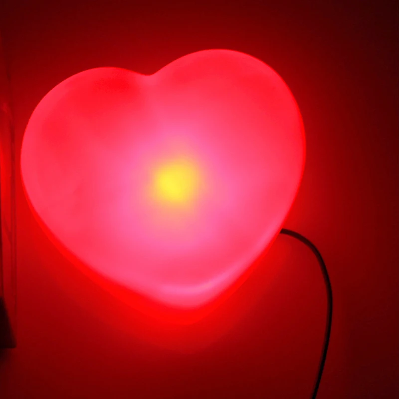 Heart Light (Red Color) Magic Tricks Appearing Lighting Stage Close Up Party Gimmick Props Lovely Comedy Accessories G8116