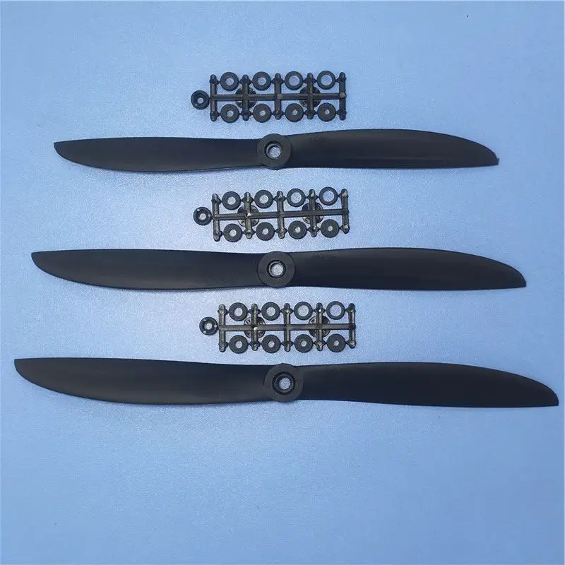 1 Pc Ersetzen E-Propeller (Elektrische Motoren) schwarz 9x5 10x5 11x7 Profis Für RC Flugzeug Teile