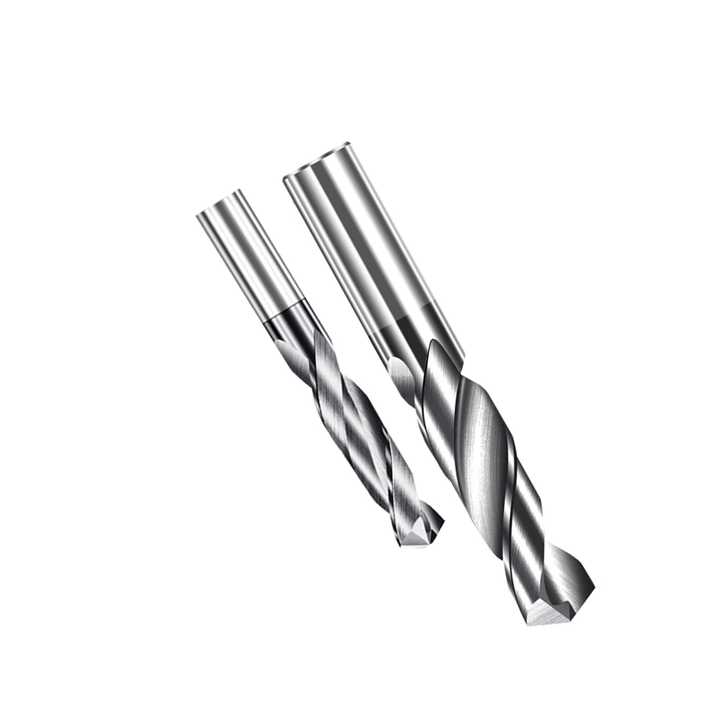 UNALOY trapano in lega di metallo duro acciaio al tungsteno Super duro HRC50 punta elicoidale punta dritta trapano solido per tornio CNC