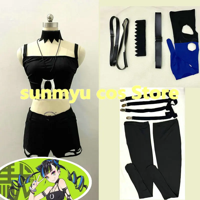 

VTuber YouTuber BAKEN Cosplay Costume,Custom Size Halloween