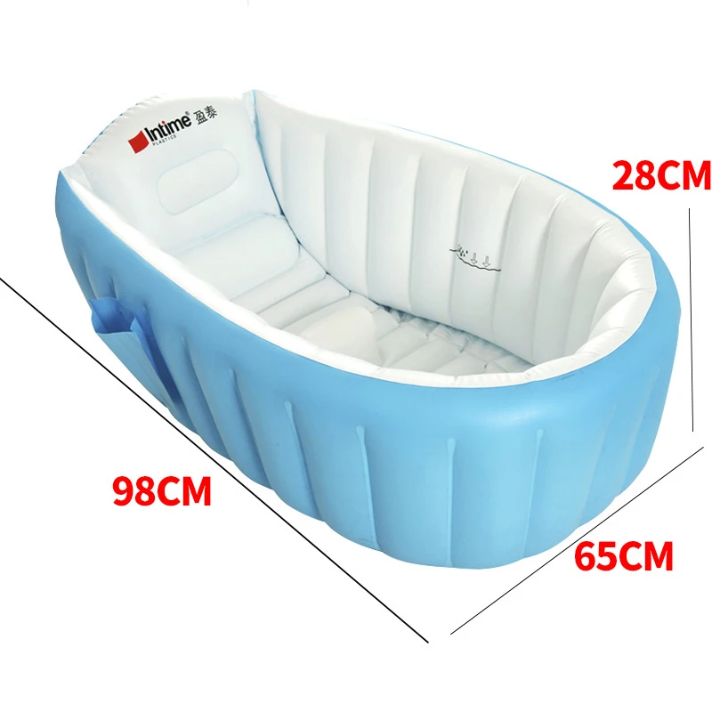 HappyFlute-bañera de natación para bebés, piscina inflable portátil al aire libre para niños, bañera para recién nacidos