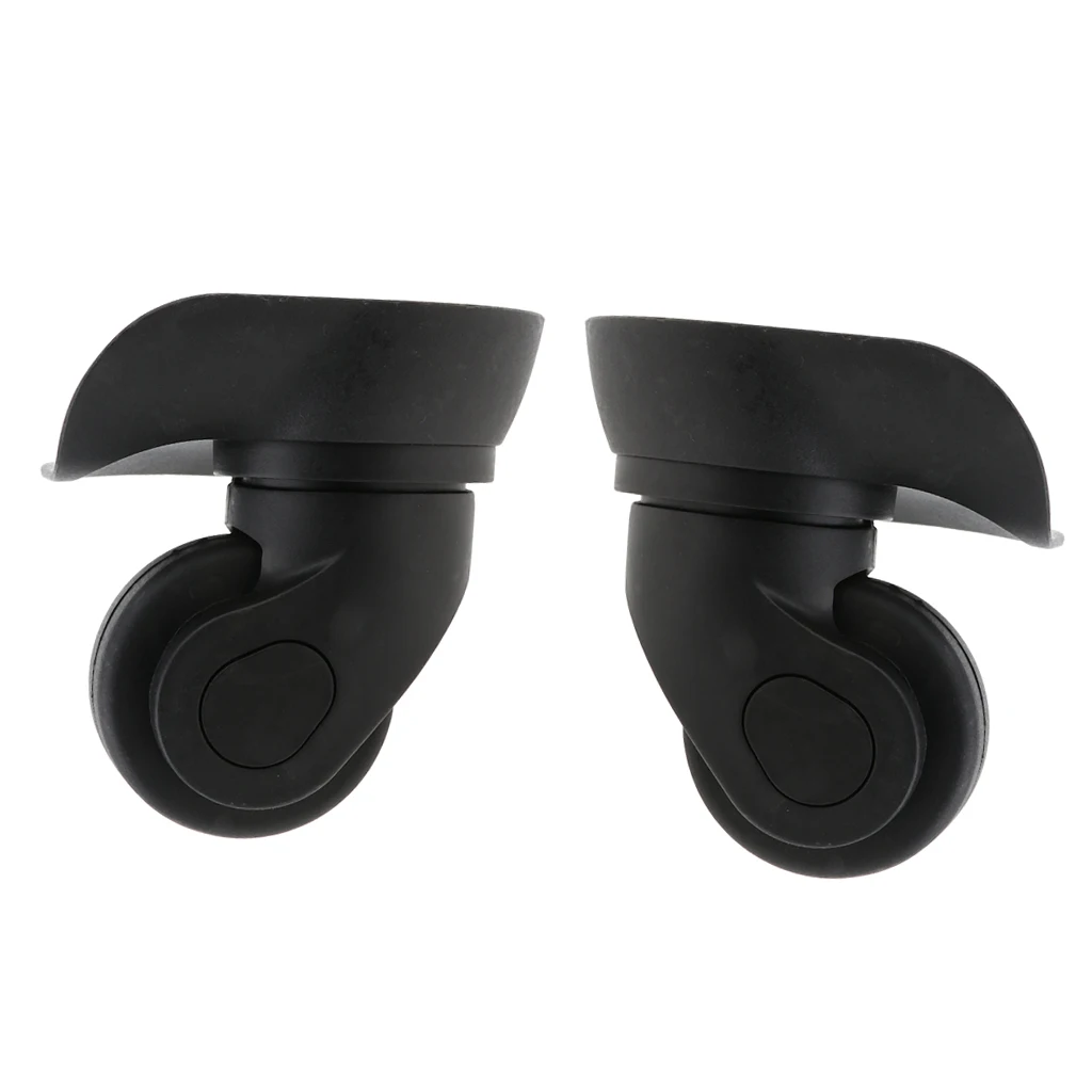 2 Pieces Swivel Suitcase Luggage Mute Casters Replacement Wheels for Trolley