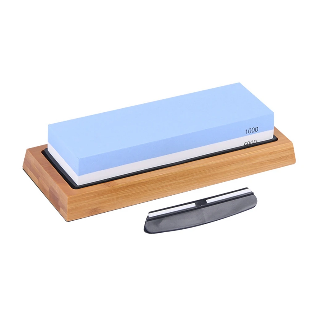 

Knife Sharpening Stones Set Knife Sharpener Universal 1000/6000 Grit Grindstone Professional Whetstone Grinding Stone for Knives