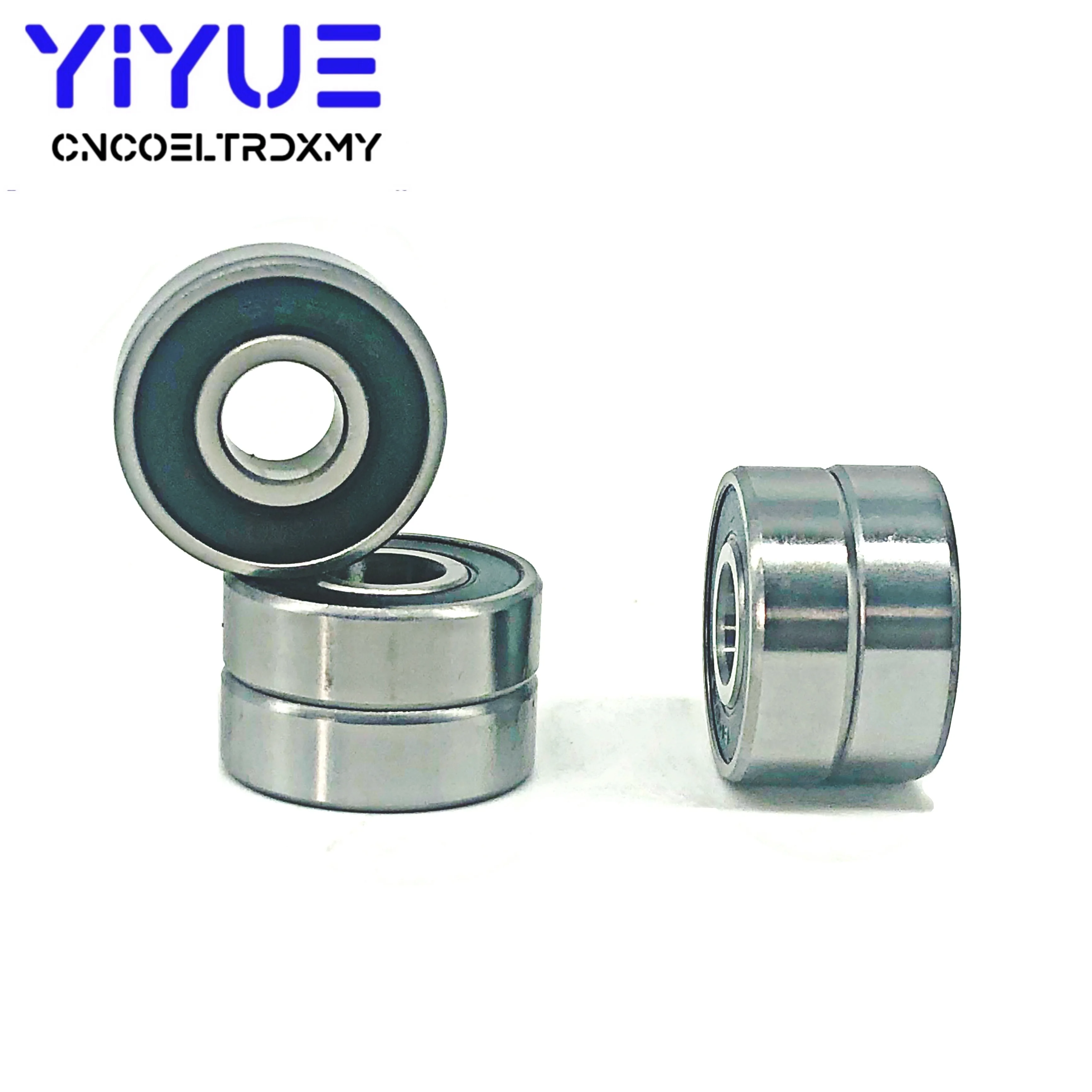 10PCS/lot 608RS Bearing 8*22*7 mm ABEC-5 Skateboard Scooter 608 2RS Skate Roller Ball Bearings Kit Miniature Ball Bearing