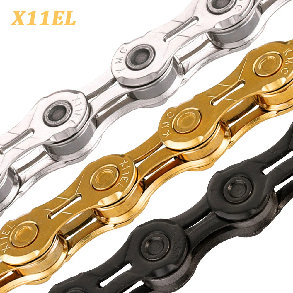 KMC X11 Chain 116L 118L X11EPT X11SL X11EL Mountain Bicycle Chains Original MTB Road Bike Chian for Shimano/SRAM/Campagnolo