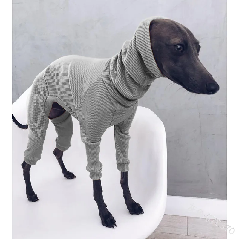 Wholesale Italian Greyhound Dog Clothes Comfortable Dog Jumpsuit for Small Medium Large Big Dogs Shepherd Pet Turtleneck Pajamas