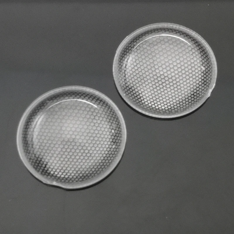 20 قطعة البصرية PMMA LED عدسة 23 مللي متر * 8 مللي متر بلانو محدب 60 درجة الاكريليك مكثف العدسات ل بقعة ضوء المصباح DIY بها بنفسك