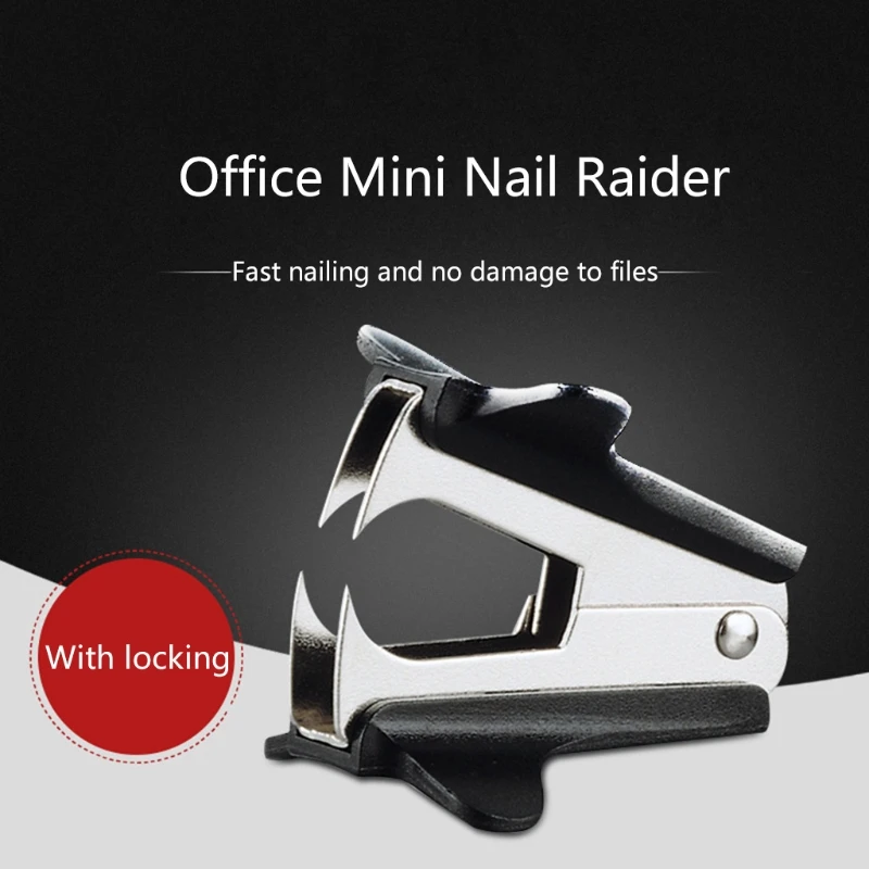 53CC Simple Mini Staple Remover Pins Puller Remover Pins Elinimater Office Home School Supplies Anti-rust Portable