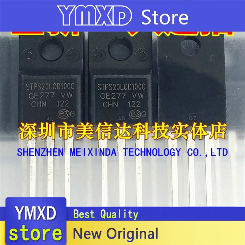 10pcs/lot New Original STPS20LCD100C Schottky Diode TO-220F In Stock