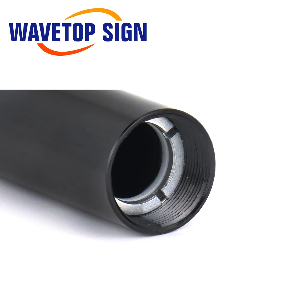 WaveTopSign CO2 Laser Lens Tube OD 25mm ID 21mm for Lens Dia.20mm FL50.8mm Double-head Teeth for CO2 Laser Cutter