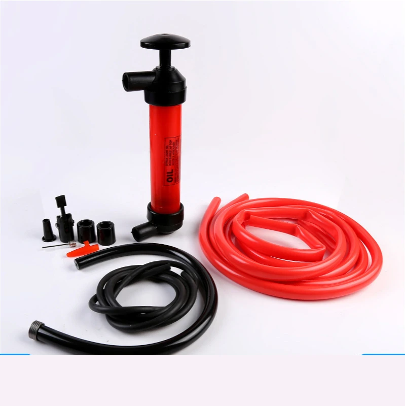 Automobile oil pump Multifunctional manual oil pump Self-rescue oil suction pipe oil pump