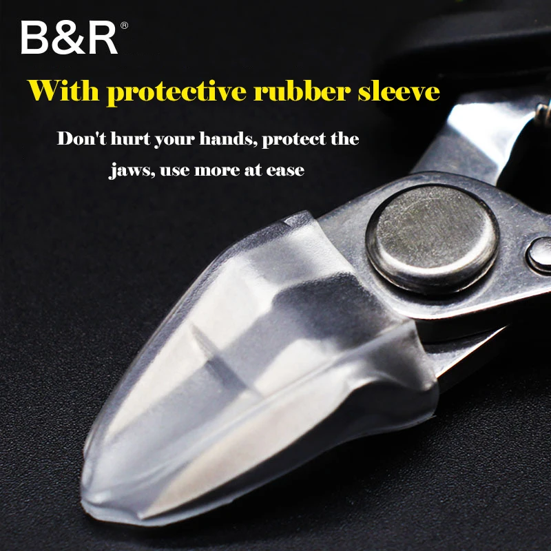 B & R 5 "الدقة قطري كماشة القطع كماشة القطع ل سلك كابل القاطع صلابة عالية القراص الإلكترونية إصلاح الأدوات اليدوية