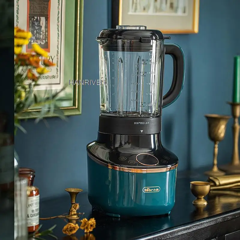 Máquina de quebra do agregado familiar aquecimento automático auxiliar misturador de alimentos misturador multi-função juicing leite de soja machin