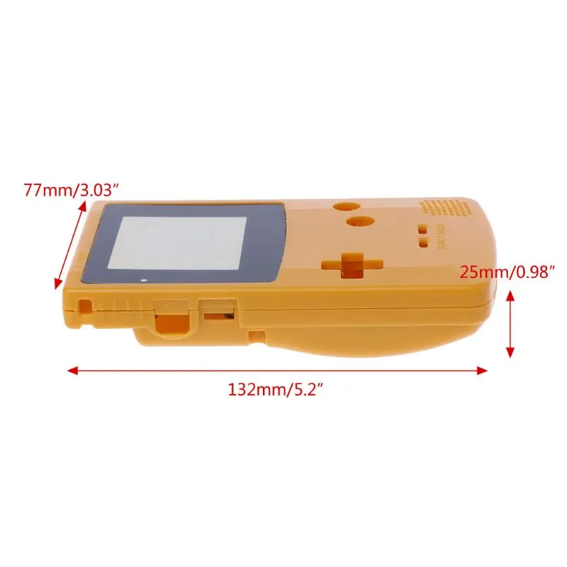 ใหม่เปลือกสำหรับ Game Boy Color GBC Repair Part Shell Pack