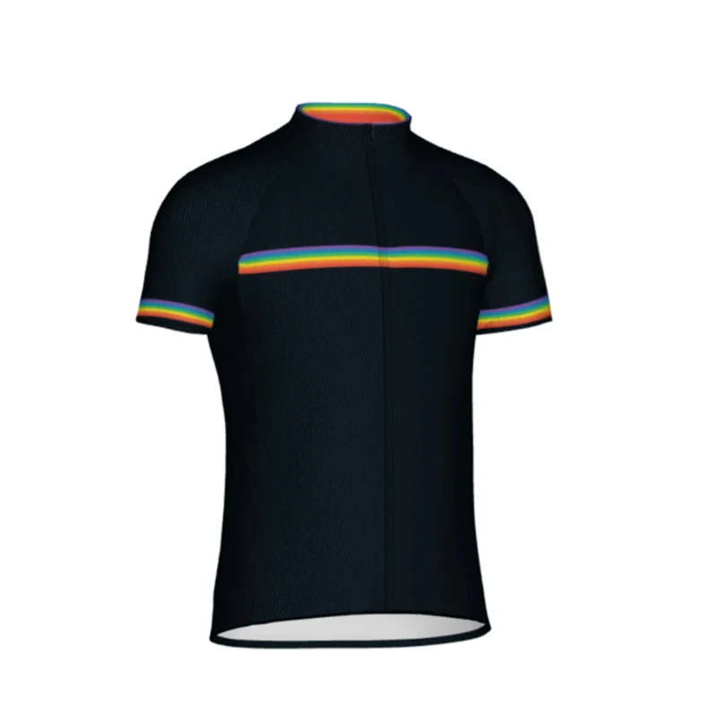 Team  2021 Champion Race Tops New Man Short Sleeve Cycling Jersey Summer Bike Shirt Breathable Triathlon Quick Dry