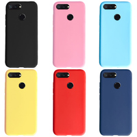 Soft Case For Xiaomi Mi 8 Lite Case Mi8 Lite Cute Candy Pure Phone Cases For Xiaomi Mi 8 Lite 8Lite Back Cover Shockproof Bumper