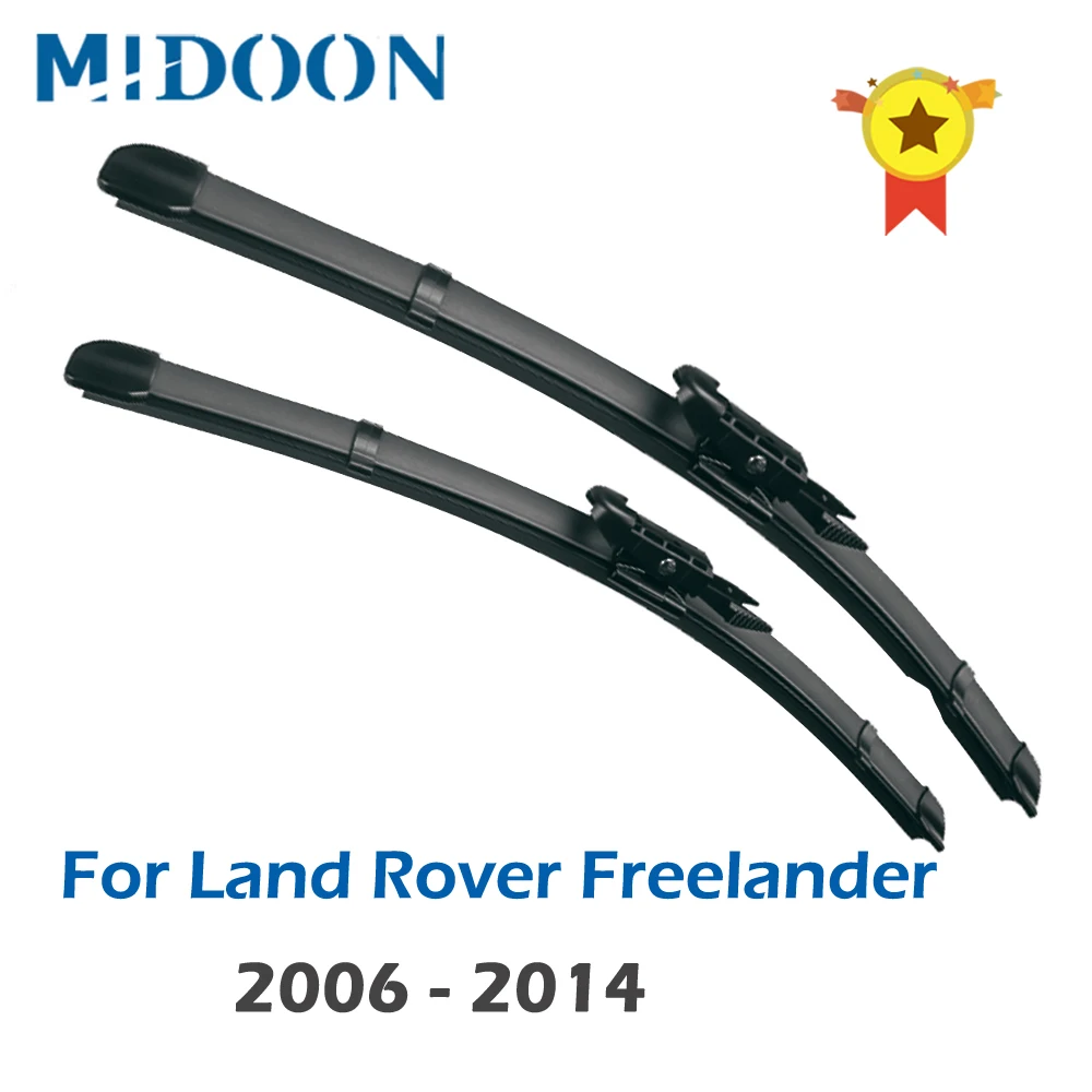 

MIDOON Wiper LHD RHD Front Wiper Blades For Land Rover Freelander 2 LR2 2006 - 2014 Windshield Windscreen Front Window 24"+20"
