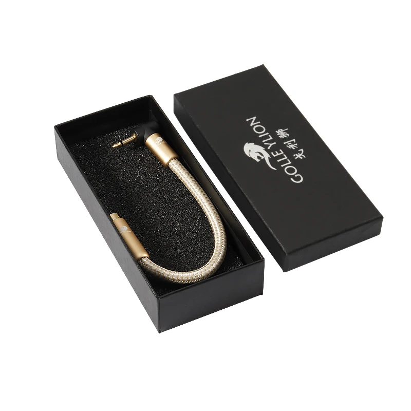 Cable de Audio HIFI de 3,5mm a RCA, Mono macho a hembra para móvil, escritorio, portátil, tableta MP3, OD 7,0mm, 128x0,10, estañado, OFC