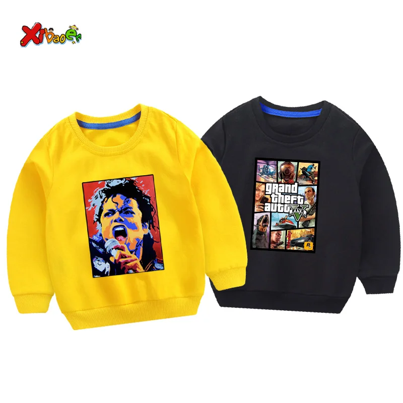 

2019 autumn children boys sweatshirts Long Sleeved T-Shirts Baby Hoodies Children Spring Autumn Clothes Toddler Outerwear