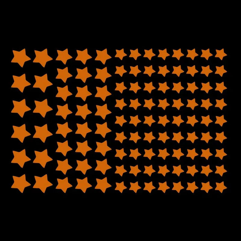 Pegatinas de estrellas fluorescentes, pegatinas luminosas, decoración de pared, decoración de techo, pegatina brillante que brilla en la oscuridad,