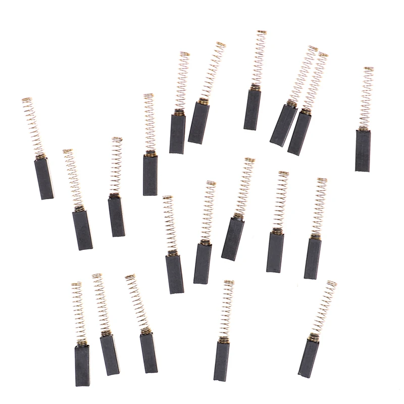 20pcs 4*4*10 ביתי תפירת מכונת מנוע פחמן מברשת מכונה החלפת חלקים חדש