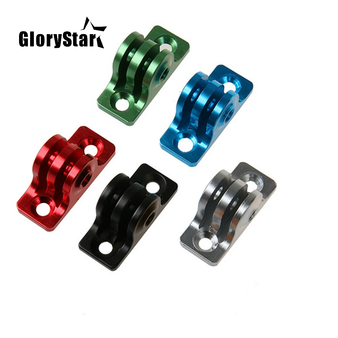 Uchwyt ze stopu aluminium ze stopu aluminium do GoPro Hero 8 5 4 sesja Xiaomi Yi 4K SJCAM SJ4000 SJ5000 h9 Go Pro akcesoria do montażu