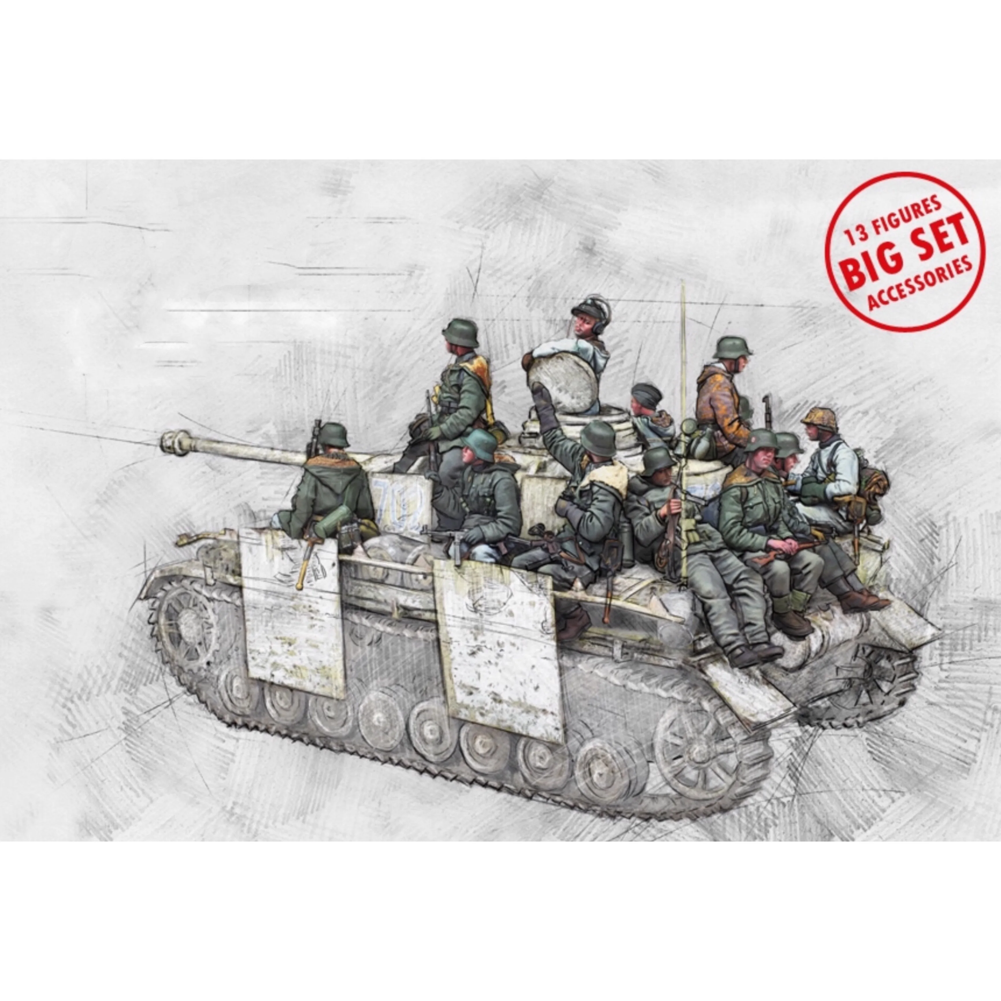 

Фигурка GK, модель из смолы 1/35, в разобранном и неокрашенном виде