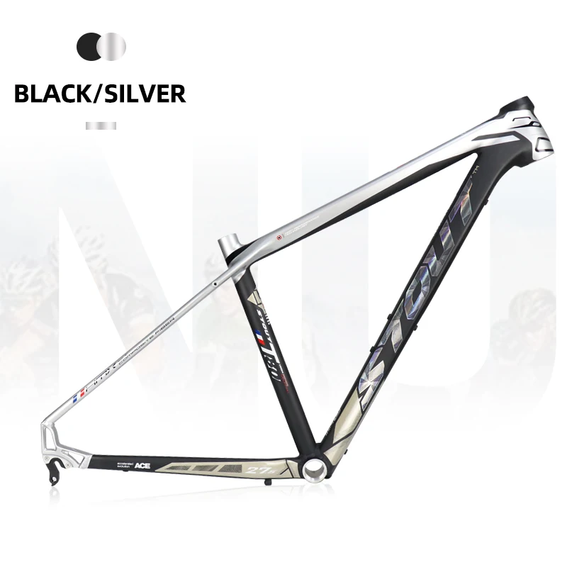 STOUT High Quality Aluminum 27.5 MTB Frame Strong MTB Mountain Bike Axle thru 142*12mm Cycling  Frame