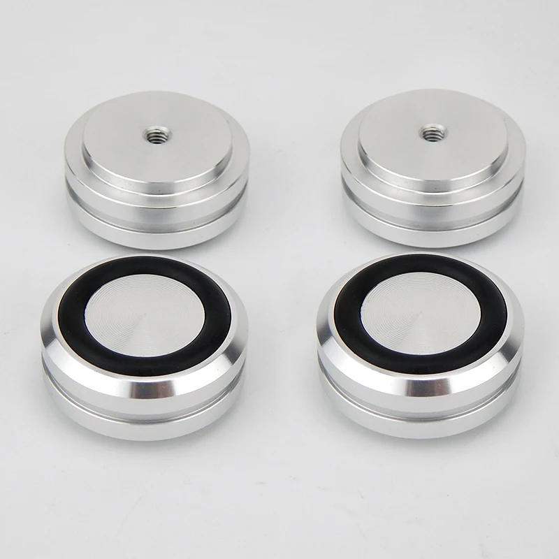 Алюминиевые подушечки для ног для аудиоусилителей, корпус ЦАП, декодер, буферная оболочка шасси, амортизирующие алюминиевые коврики для ног 30*13 мм