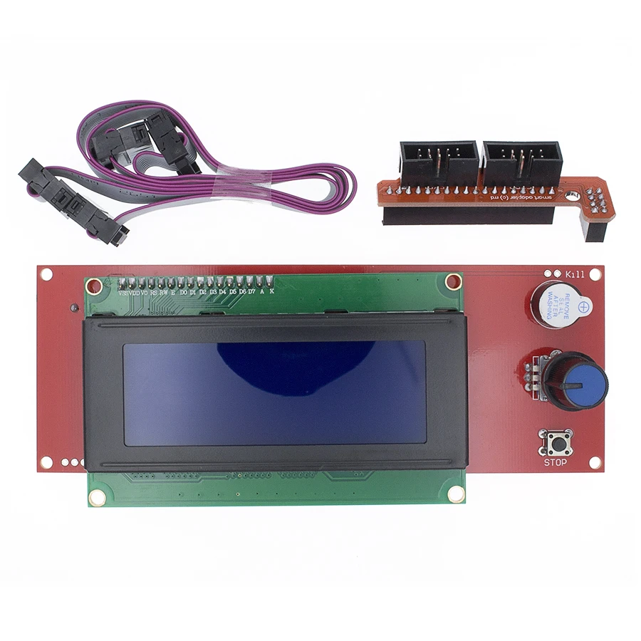 Display LCD stampante 3D Reprap Smart Controller Reprap Ramps 1.4 2004 controllo LCD LCD2004