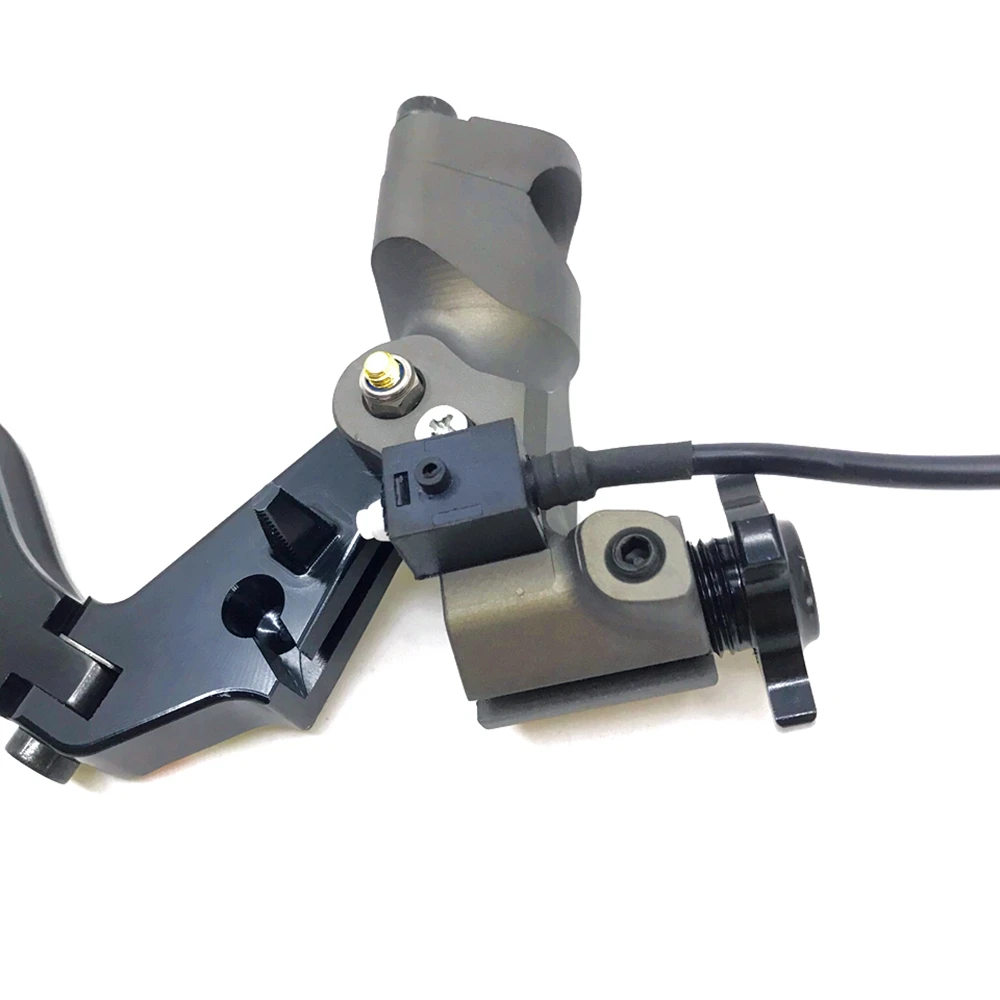 With Logo 7/8" 22mm Motorcycle Hard Anodizing Clutch Lever Cable Clutch Handle For Motorbike Street Sport Bike Scooter Bike ATV - Image 5