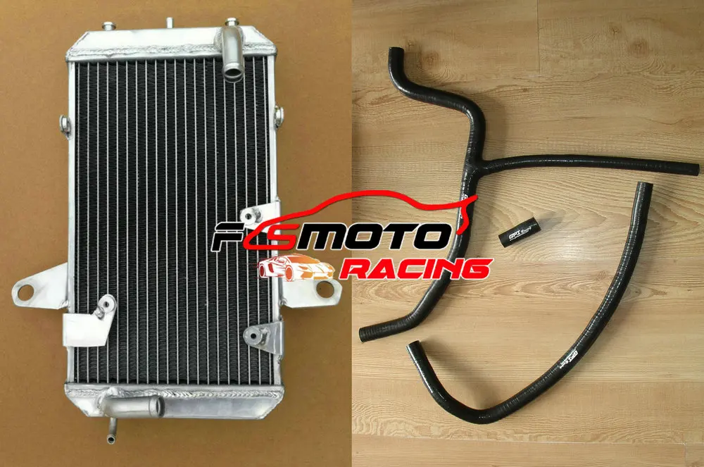 3Row Aluminum Radiator + silicone hose For ATV CanAm DS450 Can Am DS 450 2008-2011 08 09 10 11